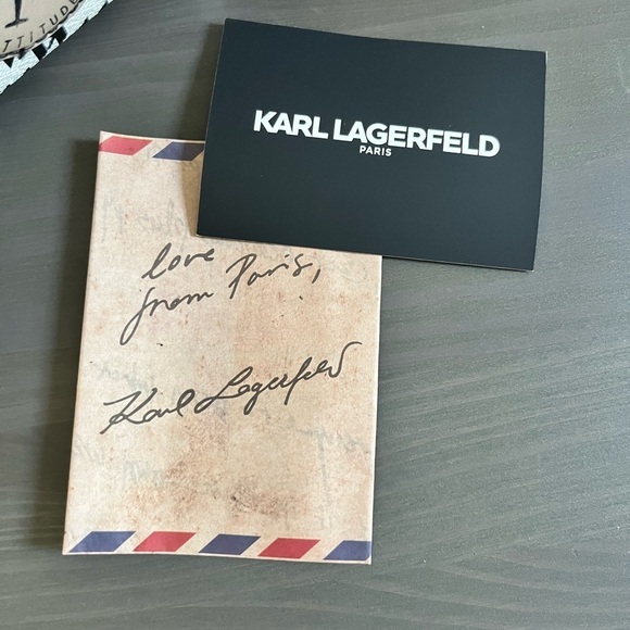 KARL LAGERFELD NWT Marselle Paris Patches Crossbody Trunk in Black RETAILS $198 - Picture 9 of 9